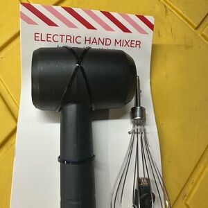 Black Electric Hand Mixer
